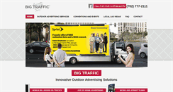 Desktop Screenshot of bigtraffic.com